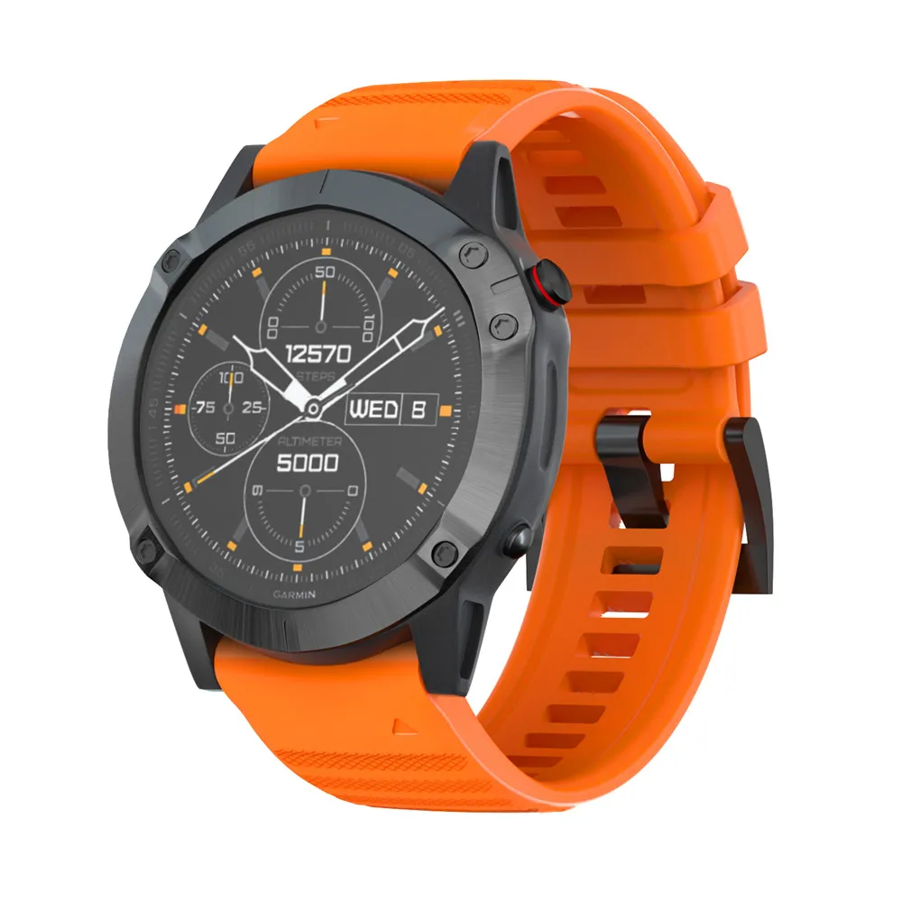 26mm Sporta Skatīties Rokas joslā Siksnu Garmin Fenix 6X 5X Plus Fenix 3 3HR GPS Smart Watchband Ātri Atbrīvot Viegli fit Aproce