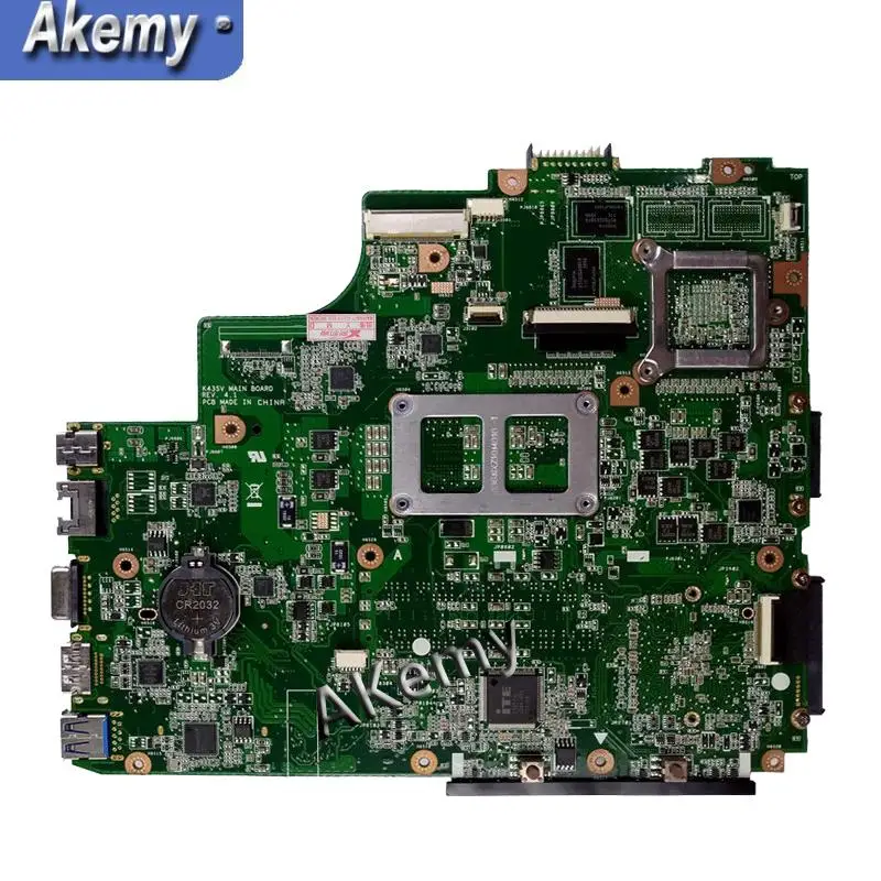 Akemy K43SJ portatīvo datoru Mātesplati Par Asus X43S A43S K43S A83S A84S K43SV Mainboard OK 1GB GT520M