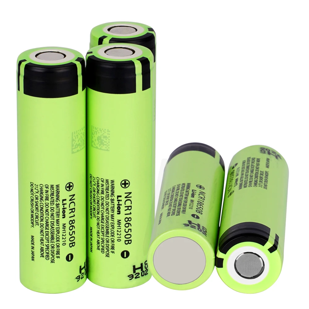 5gab/daudz 18650 Li-ion Baterijas 3400mAh 3,7 v NCR18650B Baterijas Batteria Rotaļlietām Lukturīti E-cigaretes Baterijas