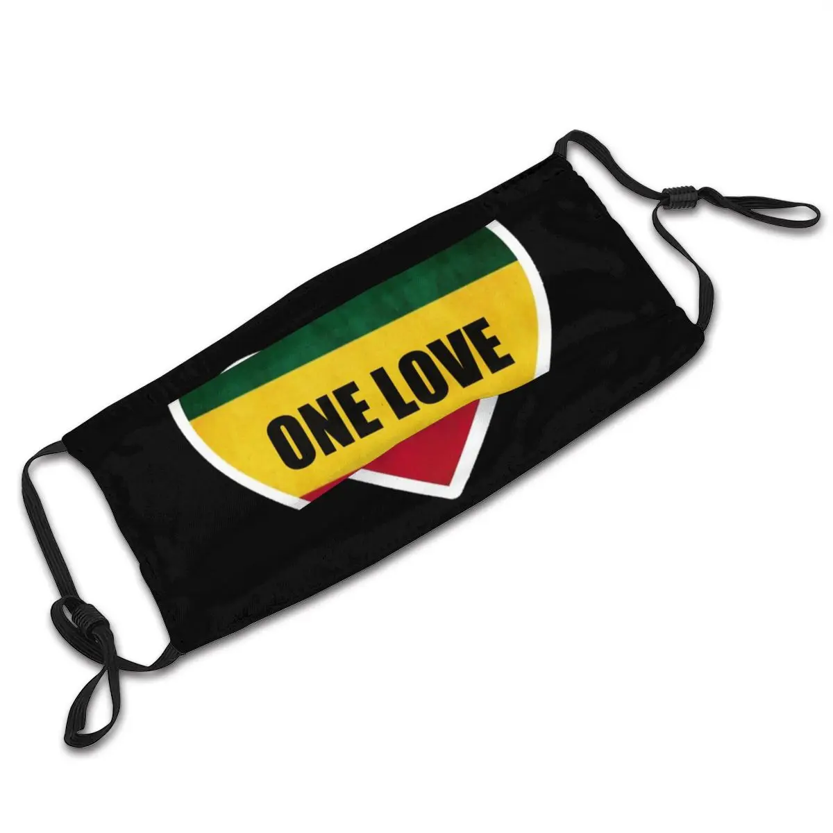 Vintage Jamaikas Regeja Rastafari Lauvas Mutes, Sejas Maska Rasta Vienu Mīlestību Pret Dūmaka Maskas Ar Filtriem Aizsardzības Masku, Respiratoru