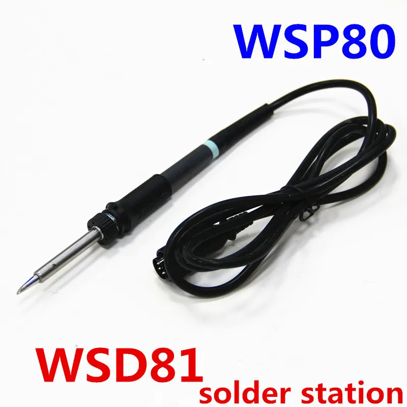 80W 24V Elektriskie Regulējami Temperatūras lodāmurs Weller WPS 80 Digitālo lodāmurs lodēšanas gludekļi, lai WSD81 stacijas