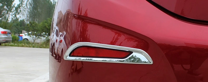 Par Chevrolet Cruze 2017 2018 Automašīnas Aizmugurējais Miglas lukturi Segtu Apdares Lentes ABS Chrome Frame Lampas, Auto-stils Sloksnes Ārējo apdari