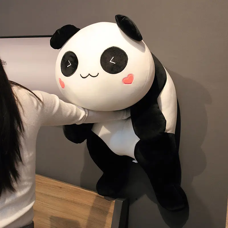 1PC 30/60cm Cute Karikatūra Lielā Panda Plīša Rotaļlietas Nerātns Panda Spilvens Lelle Priekš Bērniem, Meiteņu Dzimšanas dienas Dāvana