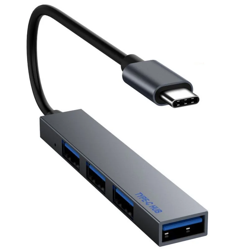 4) Ostas Tips C HUB USB C ar USB 2.0 Sadalītāja Converter OTG Adaptera Kabeli, lai Macbook Pro, iMac DATORU, Klēpjdatoru, Piezīmjdatoru Piederumi