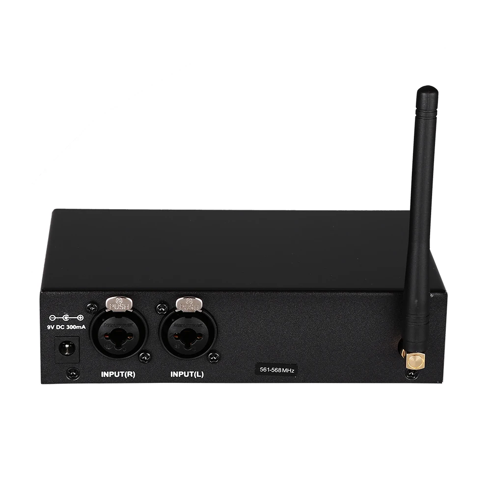 Par ANLEON S2 UHF Stereo Bezvadu Uzraudzīt Sistēmas 670-680MHZ Profesionālās Digitālās Posmā In-Ear Monitor Sistēmas 2 Uztvērējus