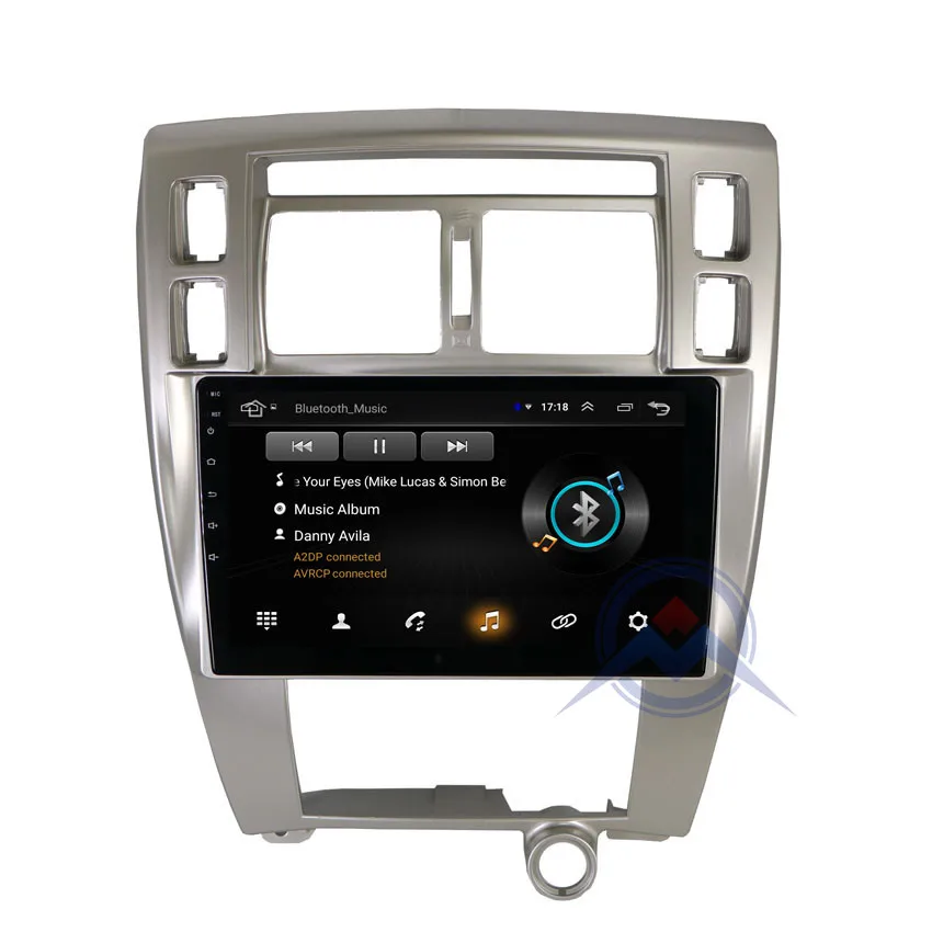 ZOHANAVI 10.2 collu DSP Android Auto DVD gps Hyundai Tucson 2006-radio stereo multimediju atskaņotājs ar kartes