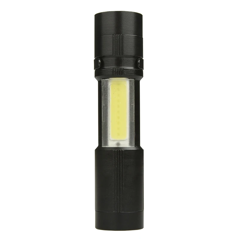 LED MINI Lukturītis XPE + COB Zoomable Ūdensizturīgs Alumīnija 4 Režīmi Lāpu Izmantot AAA Baterijas Kempings Darba Spuldzes 5W Litwod