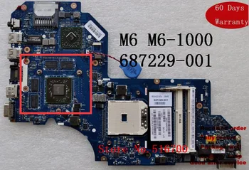 Mainboard HP M6 M6-1000 DDR3 Sērijas 687229-001 Klēpjdators Mātesplatē pilnībā