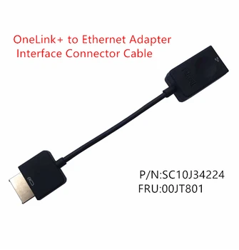 Jaunas Oriģinālas Par ThinkPad X1 Jogas 1st Gen Jogas 260 460 OneLink+ ar Ethernet Interfeiss, Adapteris Savienotājs Kabeļu 00JT801