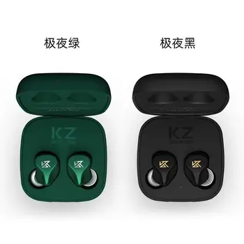 KZ Z1 TWS Taisnība Bezvadu Bluetooth v5.0 Austiņas Dual magnētisko Dinamiska Spēle Earbuds Touch Control Trokšņa Slāpēšanas Sporta Austiņas