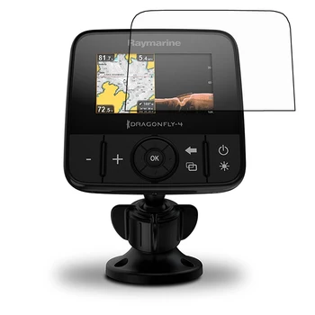 2x Clear LCD Ekrāna Aizsargs, Vairogs Filmas Raymarine Spāre 4 Dragonfly4 GPS Piederumi