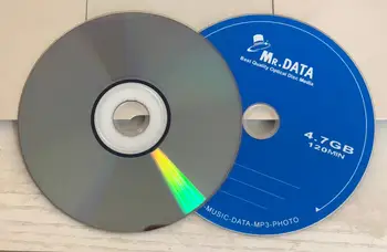 Vairumtirdzniecības 10 diski Priekšsēdētāja Datu Pakāpes 4.7 GB Tukšu Drukātās DVD RW Diskus