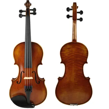 BEZMAKSAS PIEGĀDE 1/2 vijole Kopēt Antonio Stradivari Cremonese 1716 Modelis Vijole ar Audekla Gadījumā un Brazīlijas Loku Kolofonija FPVN01 #1