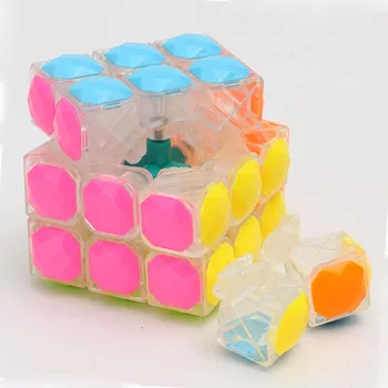Yongjun YJ Karātu Dimantu 3x3x3 Magic Cube Puzzle 3x3 Ātrums Cube Profesionālās Vērpjot Cubo Magico Izglītības Mazulis Rotaļlietas DropShippins