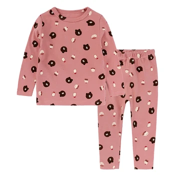 RQ-278 Jaunas bērnu pidžamas Komplekti ādas kopšanas zēni nakts tērps Bērnu multfilmas pidžamas meitenēm apģērbu komplekts no kokvilnas apģērbs