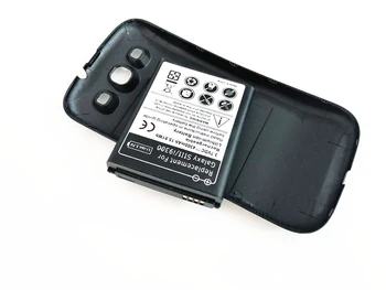 I9300 Akumulators Samsung Galaxy S3 GT-i9300 Pagarināt Bateriju ar Aizmugurējo vāciņu Gadījumā 4300mAh SIII i747 s3 akumulators