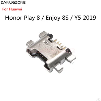 500PCS/Daudz Par Huawei Honor Spēlēt 8 / Baudīt 8S / Y5 2019 USB Uzlāde Dokā Maksas Ligzda Ostas Jack Plug Connector