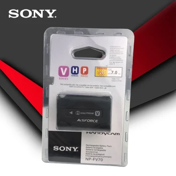 2pc/daudz Oriģinālu Sony NP-FV70 NP FV70 Fotokameras Akumulatoru Sony HDR-CX230 HDR-CX150E HDR-CX170 CX300