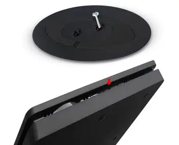 PS4 Pro PS4 Slim Universal 2-in-1 Vertikālu Statīvu (Dock Mount Non-Slip Vēsāks Statīva Turētājs Atbalstu PS4 Pro &PS4 Slim Konsole