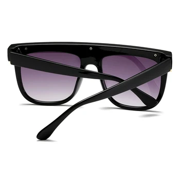 Zīmola Dizaina Jaunas Saulesbrilles Sieviešu Modes Flat Top Square Luxury Saules Brilles Vintage UV400 Sunglass Toņos Briļļu oculos de sol