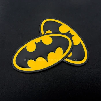 1 Gab. 3D Metāla Bat Logo Emblēma Uzlīmes Auto Auto Emblēmas Nozīmīti, Uzlīmi Auto Stils Aksesuāri, Motociklu Tuning Auto-Stils