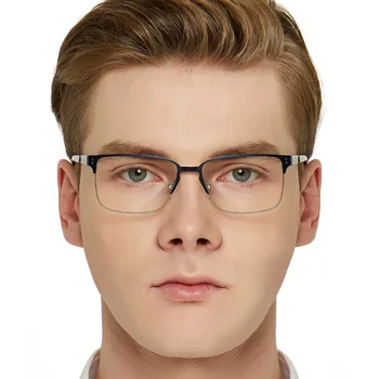 Tuvredzība Brilles Brilles Rāmis Vīriešu Optisko Glasse Rāmji Recepšu Kvadrātveida Briļļu Progresīvās Brilles MARE AZZURO OC3102