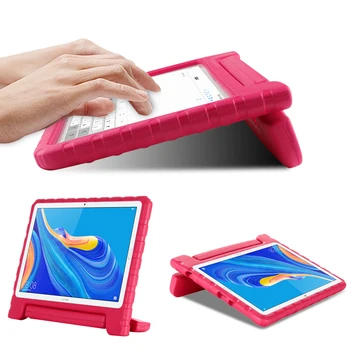 Bērnu Tablet PC Triecienizturīgs Gadījumā Huawei MediaPad M6 10.8 Silikona Vāks Huawei M6 Pro SKP-W09 SKP-AL09 10.8