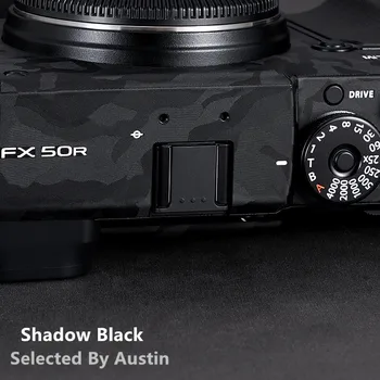 Premium Decal Ādas Fuji GFX50R Kamera Ādas Decal Protector Anti-scratch Mētelis Ietin uz Lietu