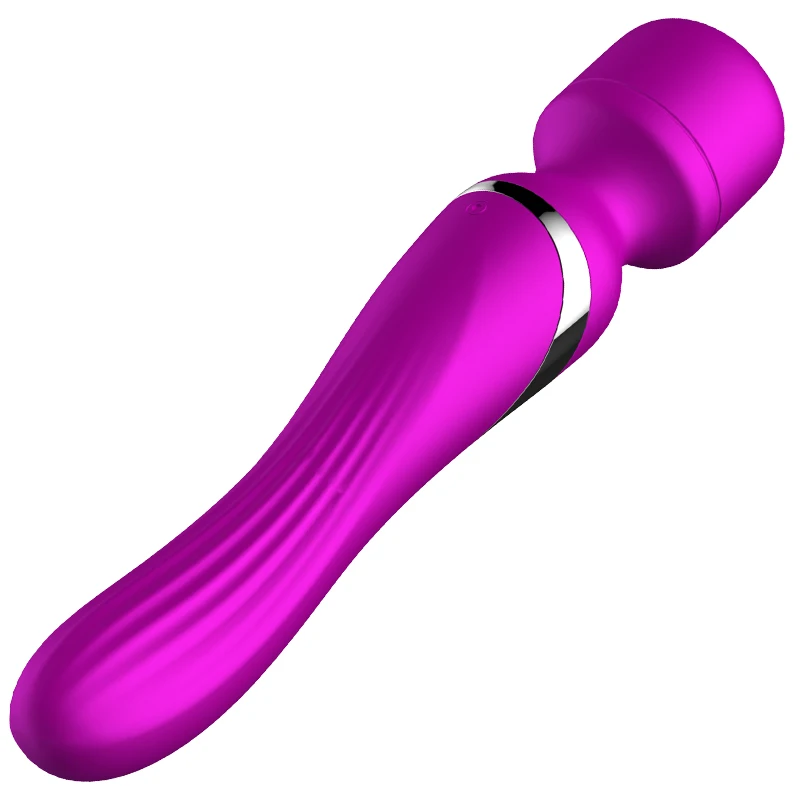 FOX Saprātīga dubultā Vibrators Av magic wand Massager Dildo Vibrators G Spot Klitora Stimulators Sieviešu masturbācija Dzimuma Produktu