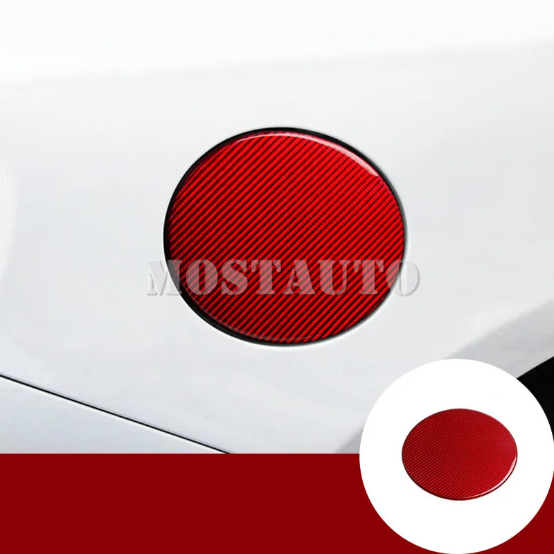 Par 86 Toyota GT86 Scion FR-S Oglekļa Šķiedras Degvielas tvertnes Vāciņu Gāzes Tvertne Segtu 2012-2019 Melns/Sarkans Auto Dekori Auto Piederumi
