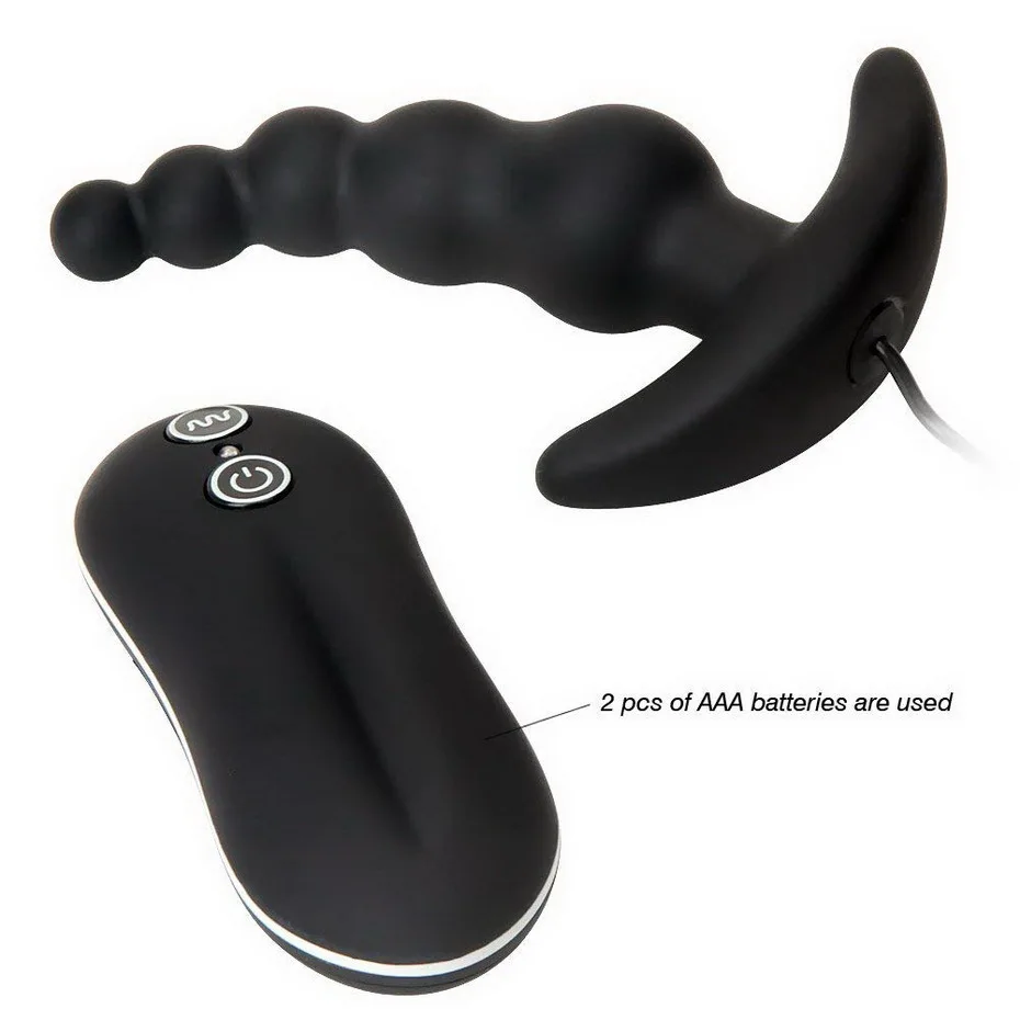 Silikona Anālais Vibrators ar Prostatas Massager Seksa Rotaļlieta Sievietēm/vīriešiem Ūdensizturīgs 10 Režīmā Tālvadības Vibrējošo Anālo Pērlīšu Butt Plug