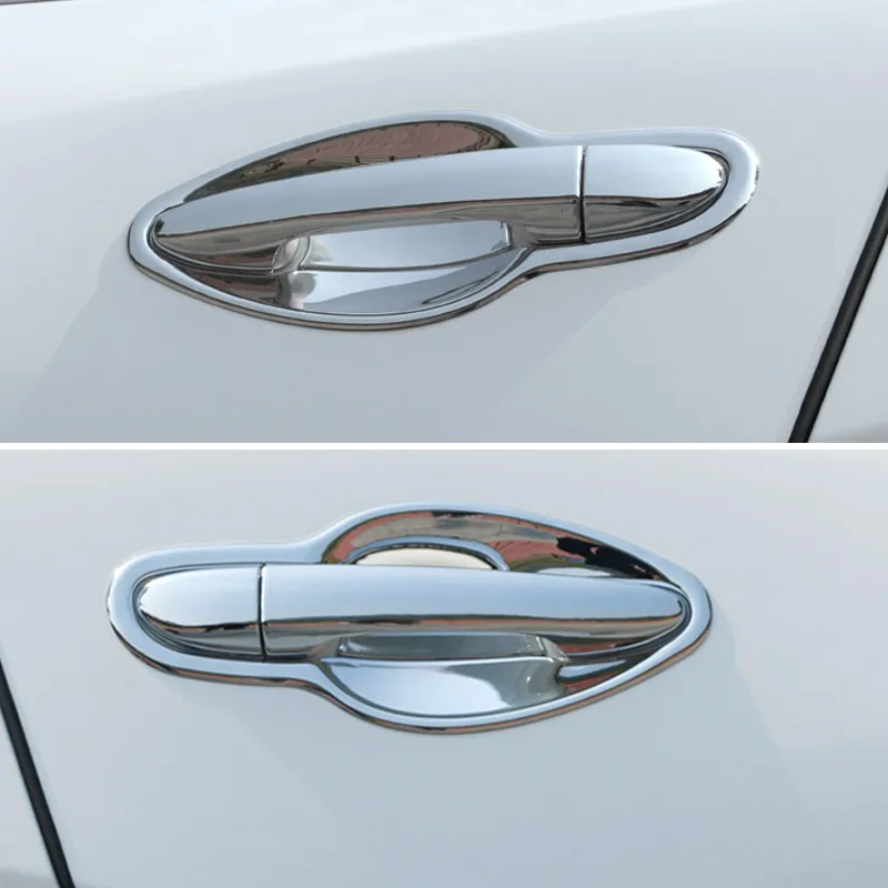 Vtear Par Mazda CX-5 CX5 Auto Piederumi Ārējie Durvju Rokturi Vāka Automašīnas Durvis Pods Melns, ABS un Hroma Apdari 2017-2019