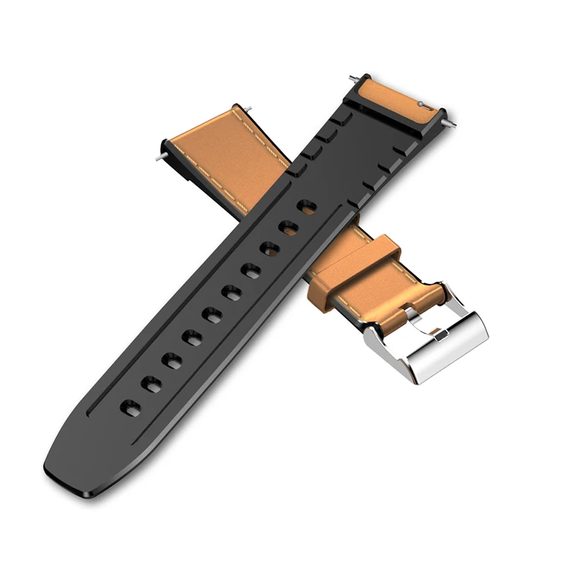 KOSPET Vadītājs slāni pātagot Silīcija Nerūsējošā wtach siksna 24mm smartwatch band siksnu KOSPET Smartwatch Tālruni