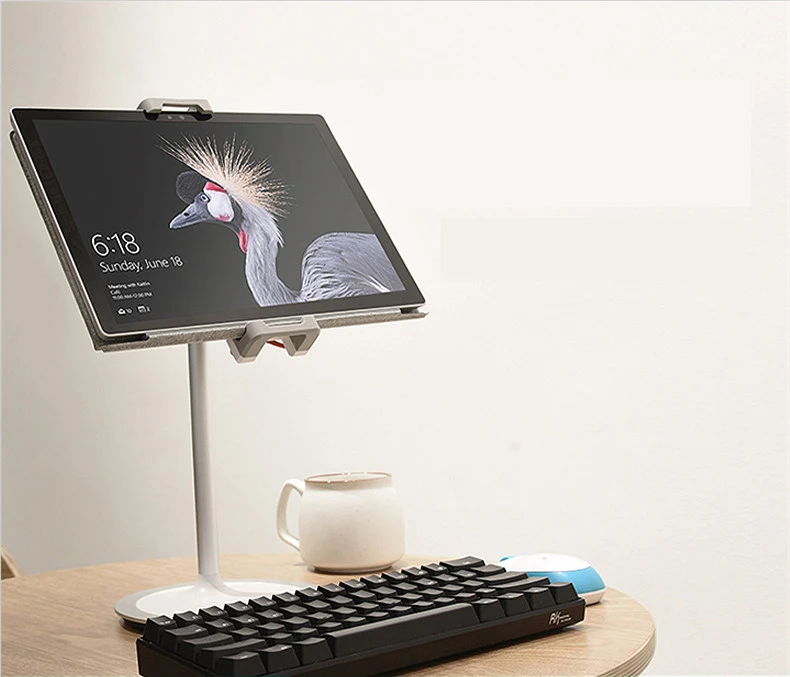 Hyvarwey XG-S3 Alumīnija Sakausējuma Bezmaksas Celšanas 4.7-12.9 collu Tālrunis/ Tablete PC galda Statīvu, lai ipad pro iphone virsmas grāmata
