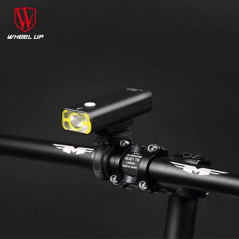 RITEŅU AUGŠU Velosipēdu Velosipēdu Gaismas USB Uzlādējams LED Bike Light MTB Kalnu Ceļu Priekšā, Stūres Flashligh Lāpu un Lukturu