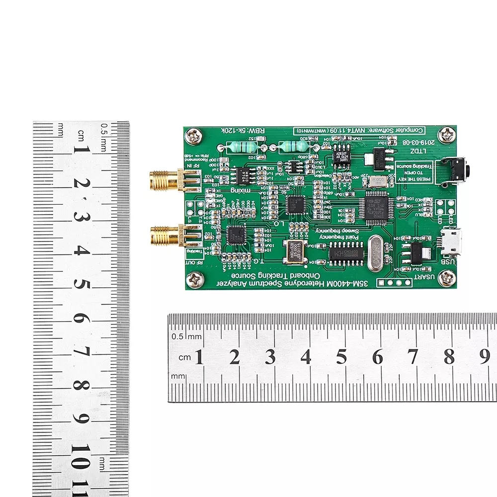 Spektra Analizators USB LTDZ 35-4400M Spektra Signāla Avota ar Izsekošanas Avota Modulis Valdes RF Frekvences Domēna Analīzes Rīks