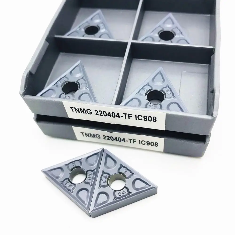 TNMG220404 TF IC907/IC908 ārējais pagrieziena rīks karbīda ielikt tnmg 220404 pagrieziena rīks griešanas instruments CNC virpas, detaļu rīku TNMG