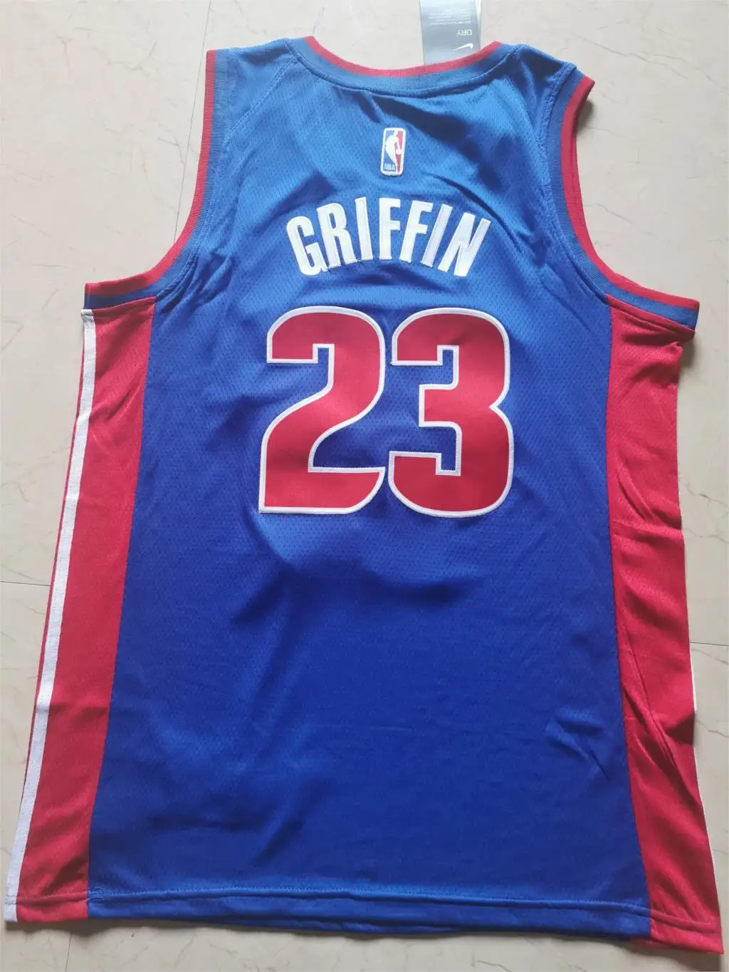 NBA Vīriešu Detroitas Virzuļi #23 Griffin Basketbola Jerseys