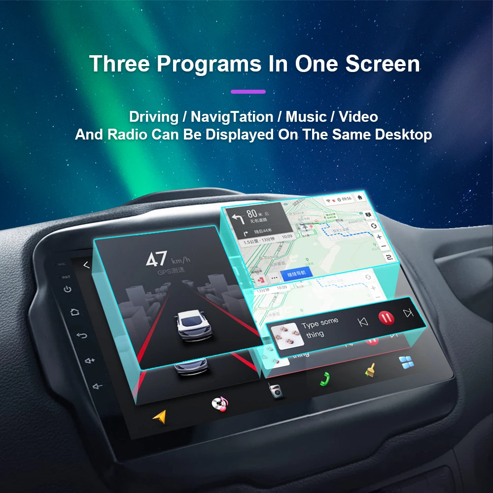 OKNAVI 4G+64G Android 9.0 Auto Multivides Video Atskaņotājs Honda Accord 2008. - 2013. gadam 8 Navigācija GPS Stereo 2 din Radio 10