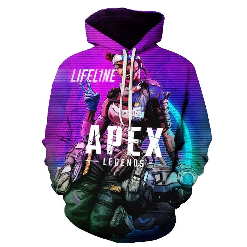 Karstā Pārdošanas Modes 3D APEX Drukāt Hoodies sporta Krekls Varonis Neitrāls Unisex pelēkā vārna Gadījuma Tautas Kapuci Apģērbu 3D Hoodde Mēteļi