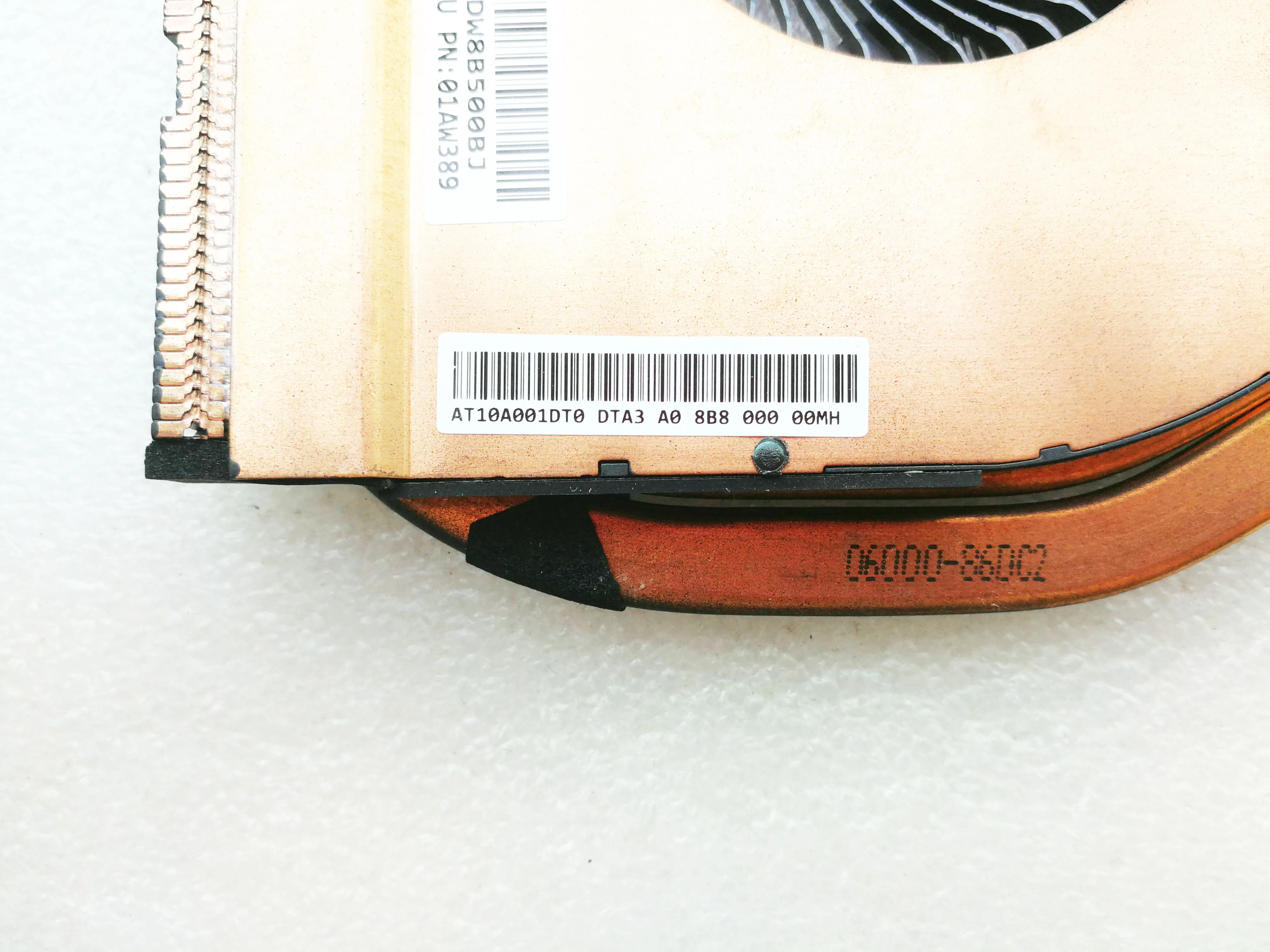 Oriģināls, lai par Lenovo ThinkPad T460P T470P 01AW389 fan cooler heatsink AT10A001DT0
