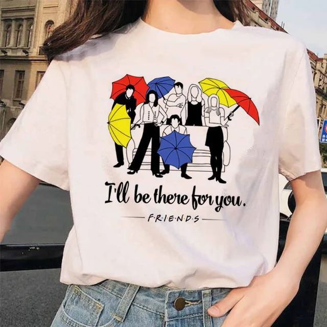 Lielgabarīta Vīriešu T Krekls Vasaras Sieviešu T-krekls Draugiem Harajuku Moderns Apģērbs Sievietēm ar Īsām Piedurknēm Tee Kreklu Femme