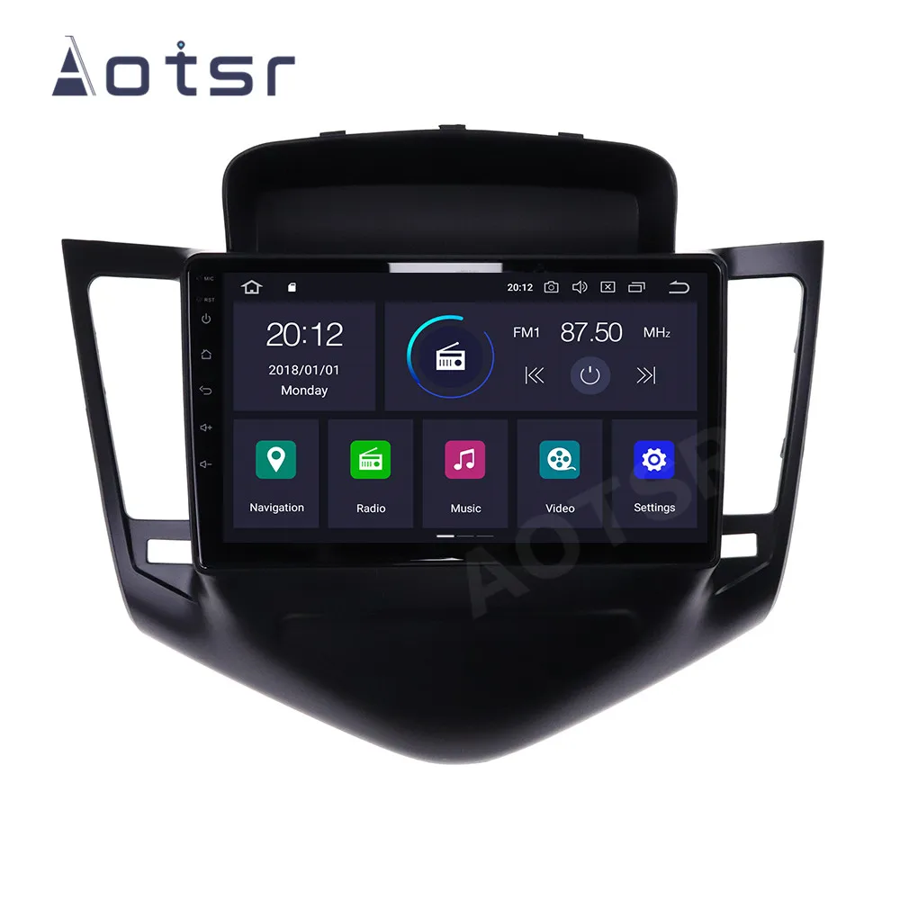 Android 10.0 Auto Radio atskaņotāju, GPS Navigācijas Headunit par Chevrolet Cruze 2008. - 2012. gadam auto DVD Atskaņotājs Multivides Stereo Audio WIFI