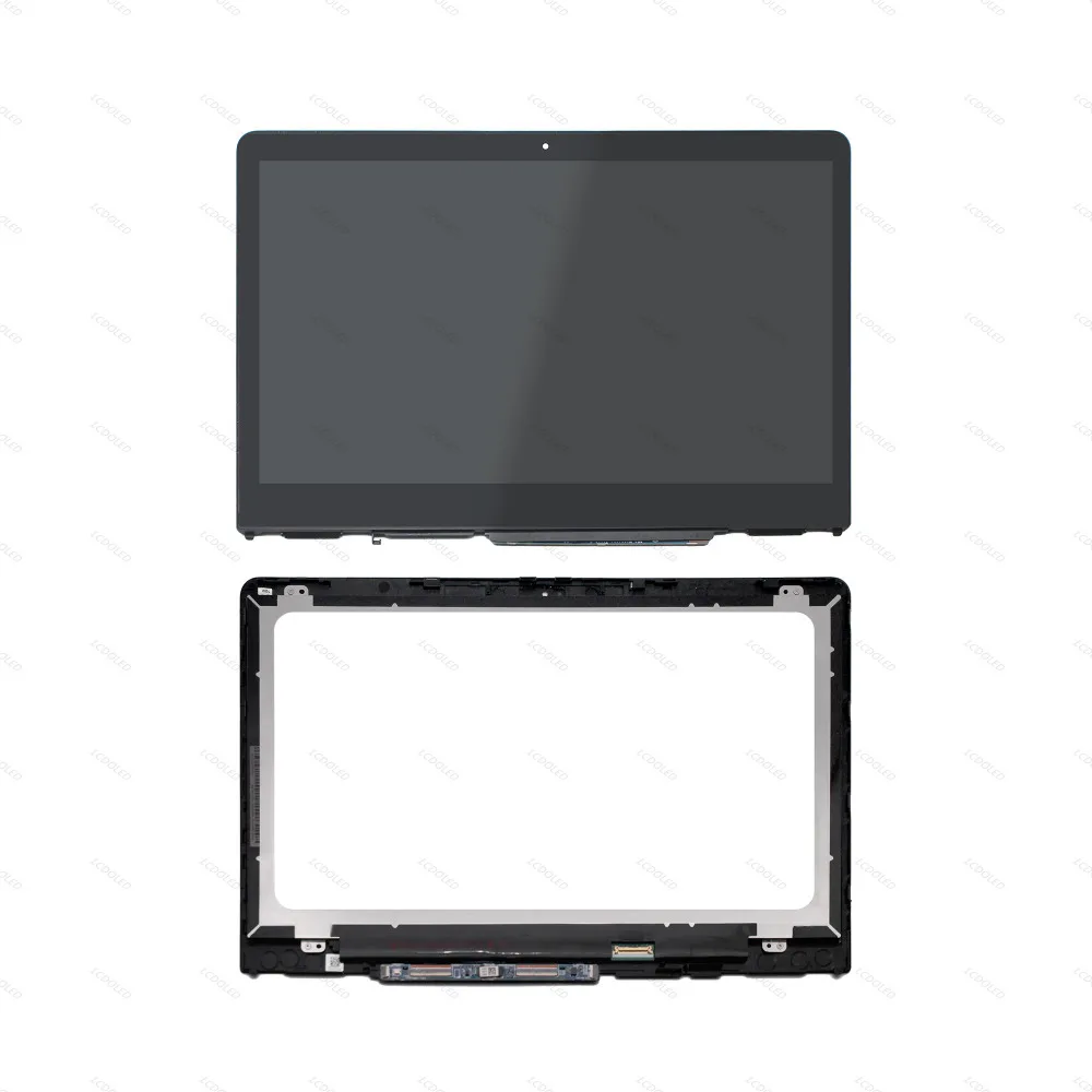 IPS LCD Displejs Touchscreen Stikla Rāmis HP x360 14-ba019ur 14-ba103ur 14-ba023ur 14-ba020ur 14-ba013ur 14-ba036ur 14-ba024nw