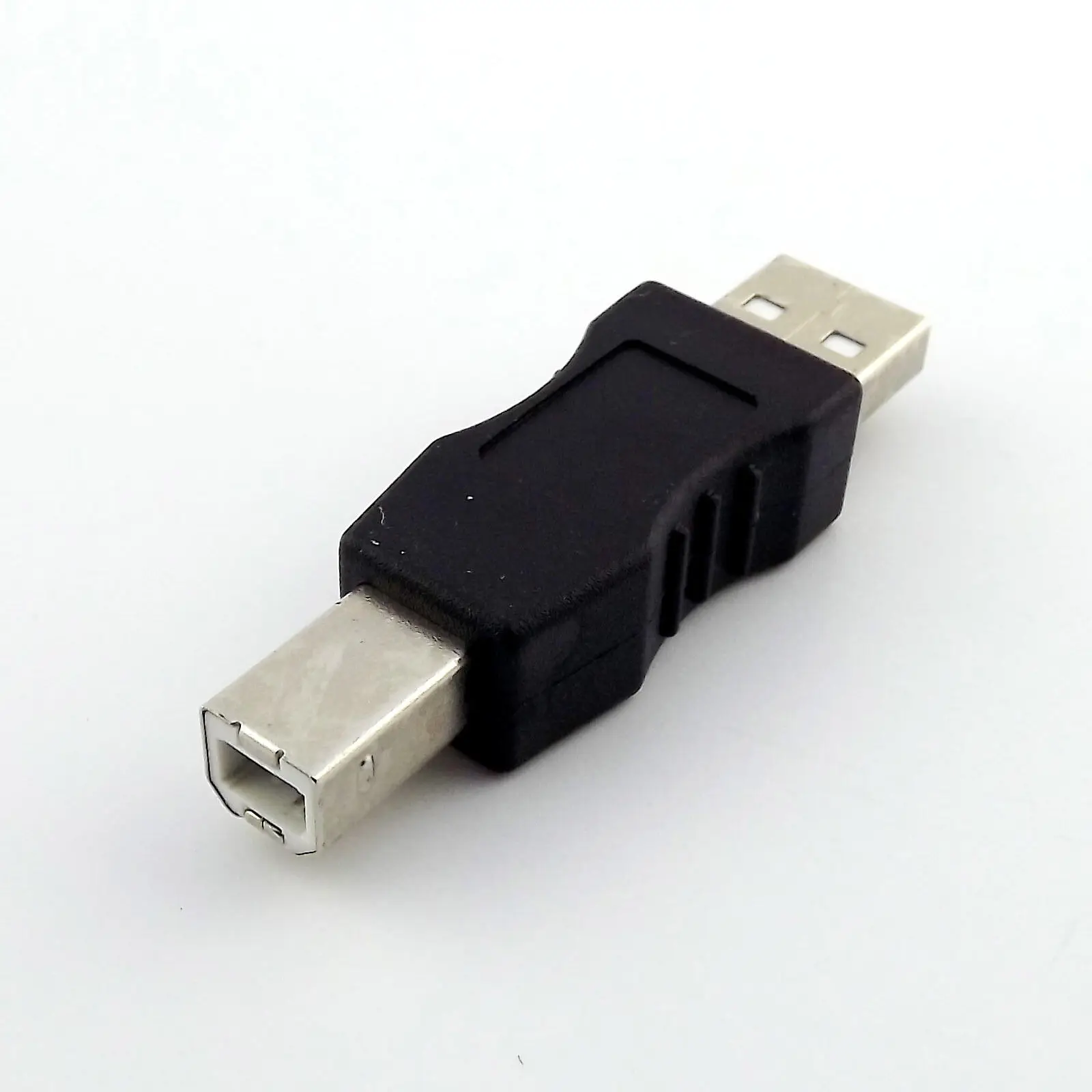 10pcs USB 2.0 Type A Male-B Vīriešu Printeris, Skeneris Ostas Pārveidotāja Adapteris Savienotājs
