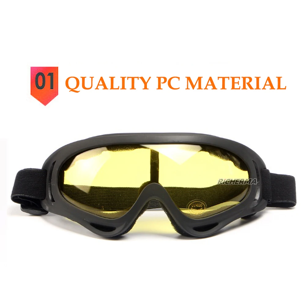 UV Aizsardzība Netīrumi Velosipēds Brilles nepievelk putekļus Motokrosa Brilles Acu Aizsardzībai Regulējams Anti-glare Brilles Motociklu Ski