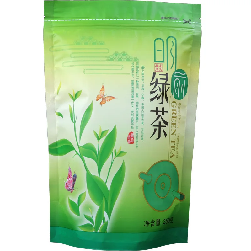 250g Karstā Pārdošanas Pavasarī Ķīnas Augstu Kalnos Yunwu Zaļā Tēja Slavena Labas Kvalitātes Maofeng Tēja Zaļā Pārtikas Veselības Aprūpes