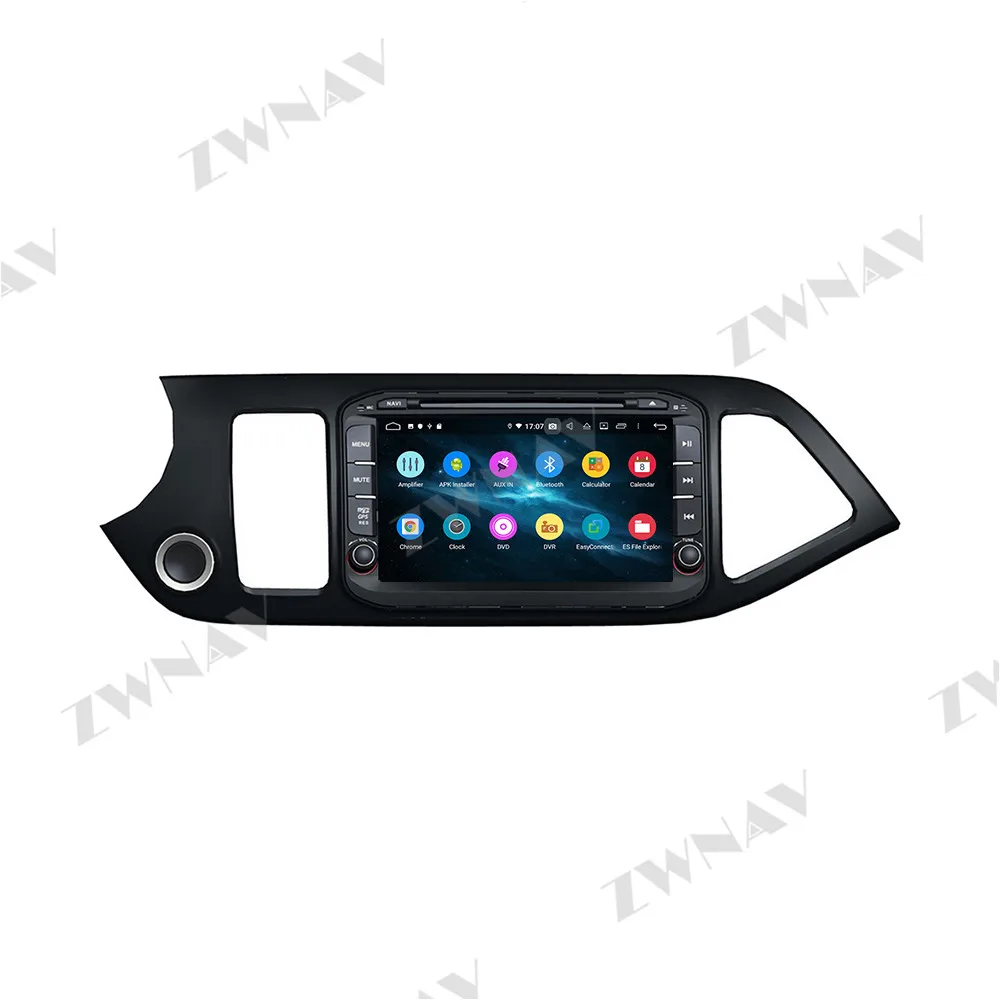 PX6 4+64G Android 10.0 Auto Multimedia Player KIA PICANTO no RĪTA 2011. - 2016. gada Navi Radio navi stereo IPS skārienjutīgais ekrāns, galvas vienības