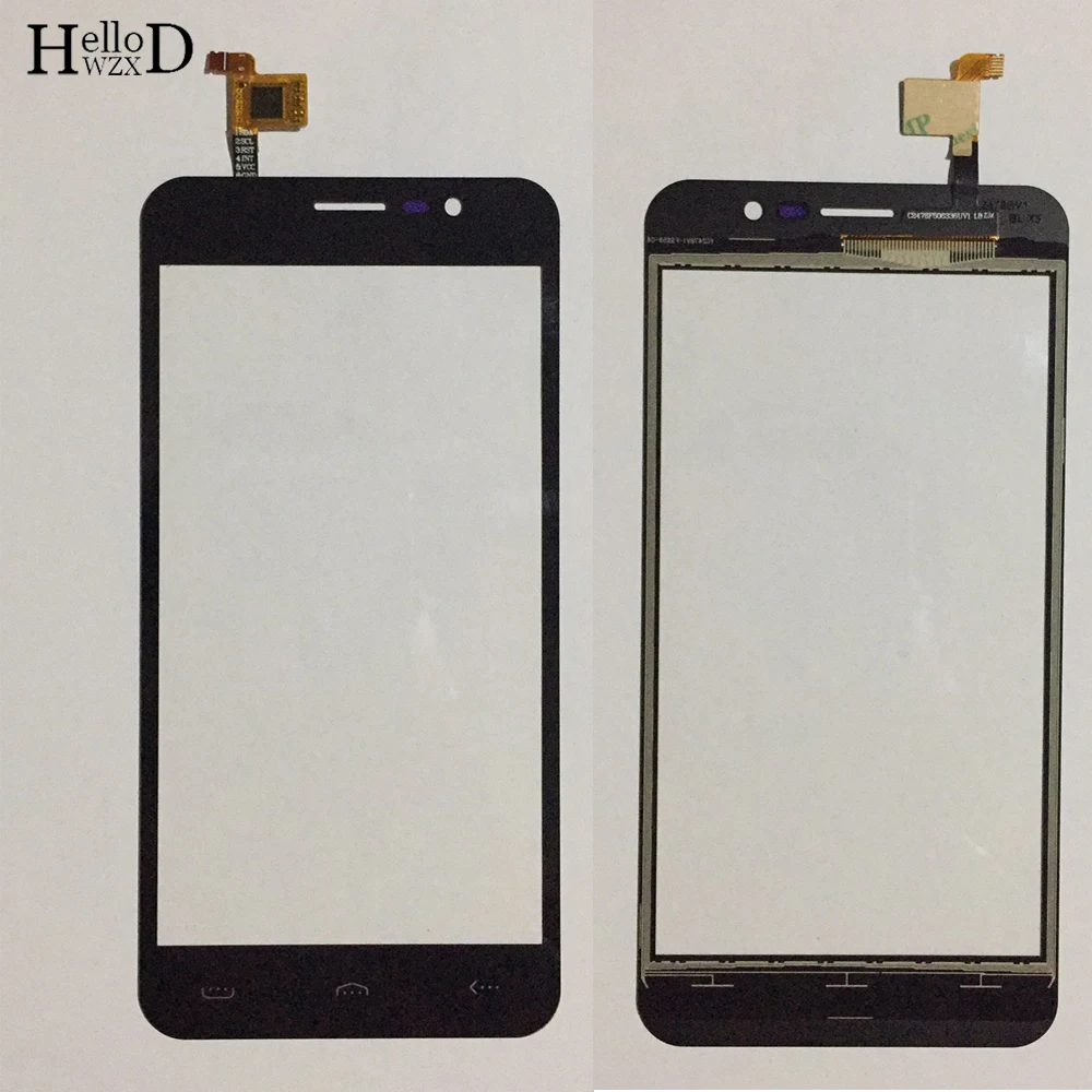 Mobilo Skārienekrāns Touch Screen, Lai Homtom S12 Touch Screen Digitizer Sensors Priekšējā Stikla skārienjūtīgu Sensoru 3M Līmi