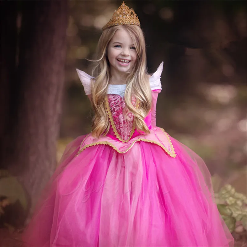 Princese Ziemassvētku Skaistums Meitene Kleita Bērni Cosplay Kleita Halovīni Kostīmi Bērniem Meitenēm Tilla Puse Kleita No 4-10 Gadiem Dzimšanas Dienā